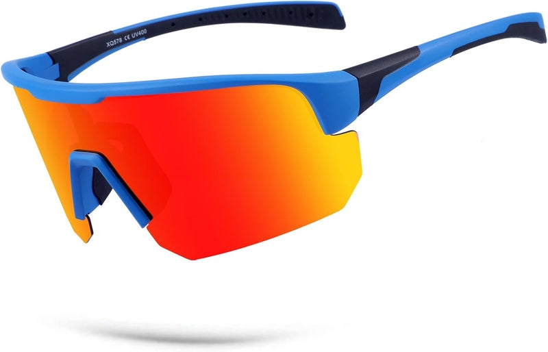 BangLong Polarized Sports Sunglasses for Men Women - UV Protection Sun Glasses for Running Baseball Cycling Bike Fishing - Image 1